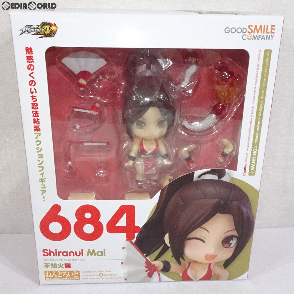 【中古即納】[FIG] ねんどろいど 684 不知火舞(しらぬいまい) THE KING OF FIGHTERS XIV(ザ・キング・オブ・ファイターズ14) 完成品 可動フィギュア グッドスマイルカンパニー(20170415)