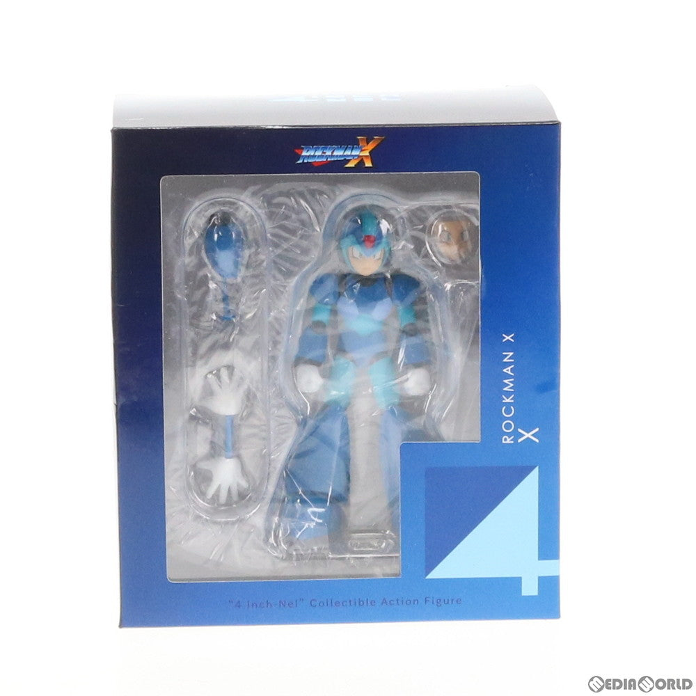 【中古即納】[FIG] 4インチネル エックス ロックマンX 完成品 フィギュア 千値練(せんちねる)(20170326)