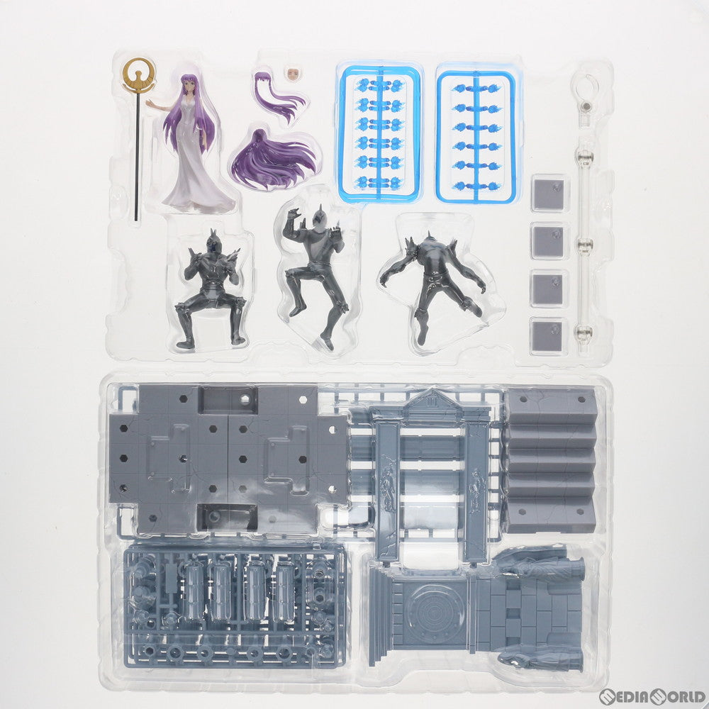 【中古即納】[FIG] D.D.PANORAMATION(パノラメーション) 黄金十二宮拡張セット 聖域の火時計 -女神アテナと兵士たち- 聖闘士星矢 完成品 フィギュア バンダイ(20170415)