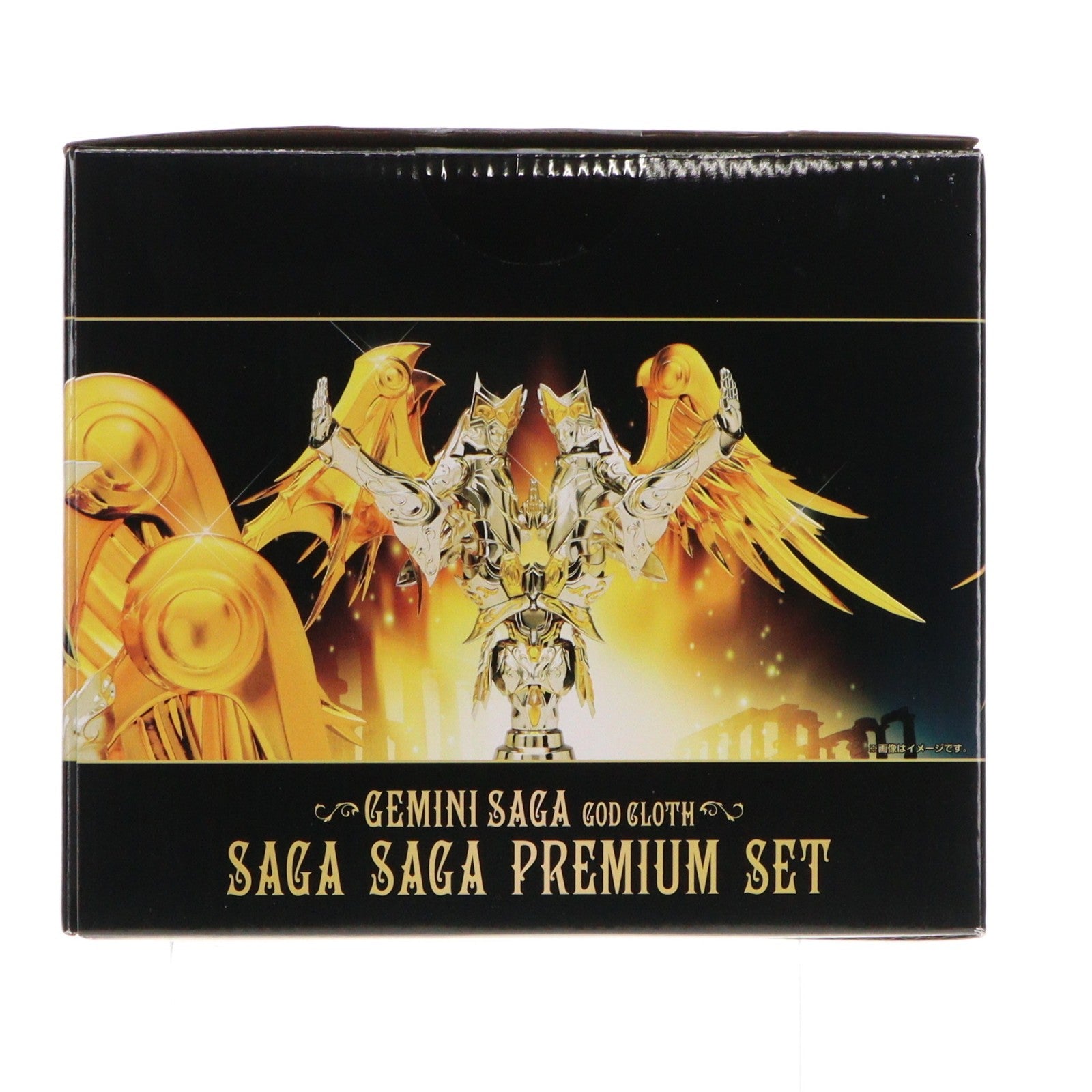 【中古即納】[FIG] 初期不良未対応(シンボルマーク蟹座) 聖闘士聖衣神話EX ジェミニサガ(神聖衣) サガサーガプレミアムセット 聖闘士星矢 黄金魂 -soul of gold- 完成品 可動フィギュア バンダイ(20170520)
