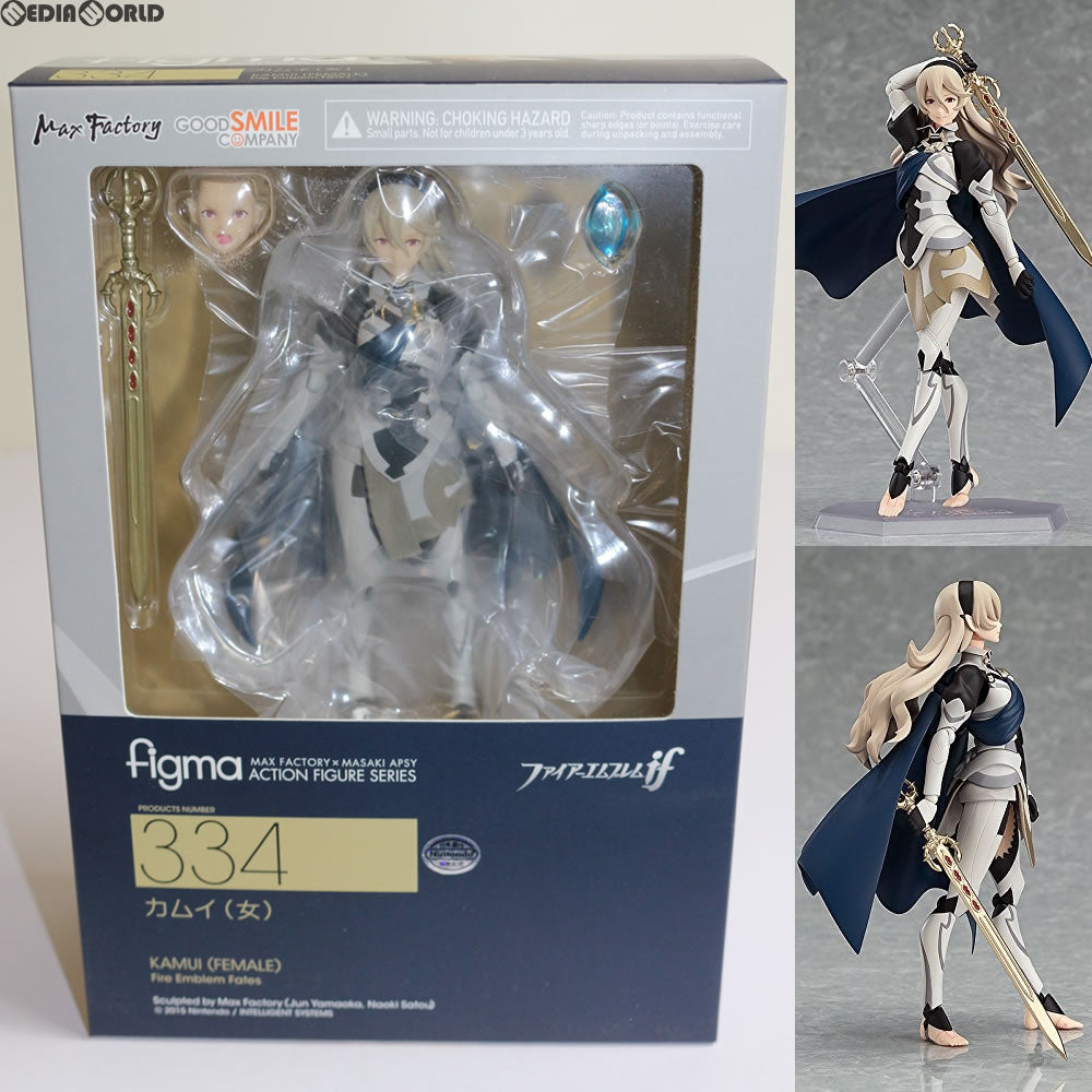 【中古即納】[FIG] figma(フィグマ) 334 カムイ(女) ファイアーエムブレムif 完成品 可動フィギュア グッドスマイルカンパニー(20191123)