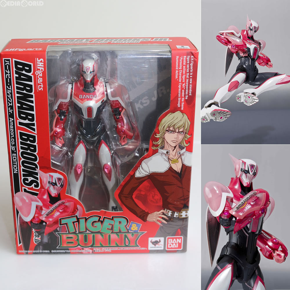 【中古即納】[FIG] S.H.Figuarts(フィギュアーツ) バーナビー・ブルックスJr. Amazon.co.jp EDITION TIGER&BUNNY(タイガーアンドバニー) フィギュア バンダイ(20111029)