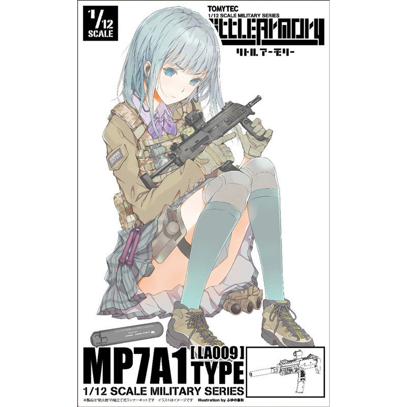 【新品即納】[PTM] (再販) LittleArmory(リトルアーモリー) LA009 1/12 MP7A1タイプ プラモデル(258438) TOMYTEC(トミーテック)(20250430)