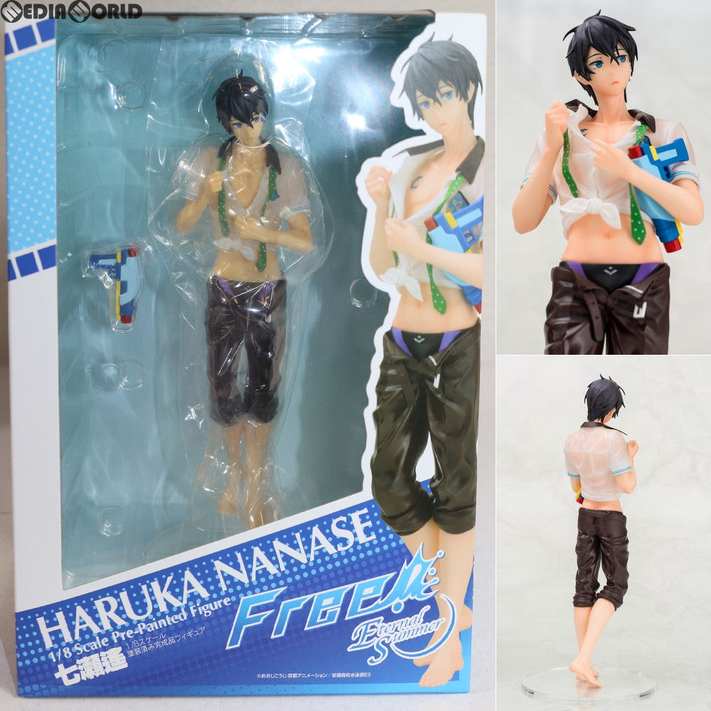 【中古即納】[FIG] 七瀬遙(ななせはるか) Free! -Eternal Summer-(フリー エターナルサマー) 1/8 完成品 フィギュア キャラアニ(20170601)