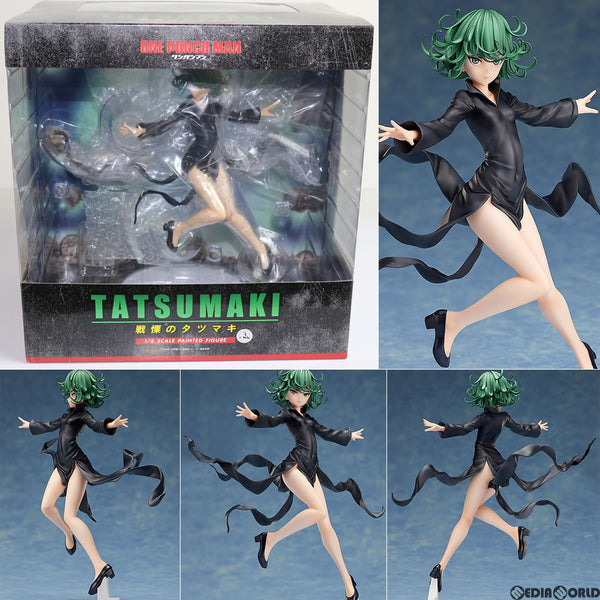 ワンパンマン 戦慄のタツマキ 1/8 完成品フィギュア 中古即納】[FIG]戦慄のタツマキ ワンパンマン 1/8 完成品 フィギュア