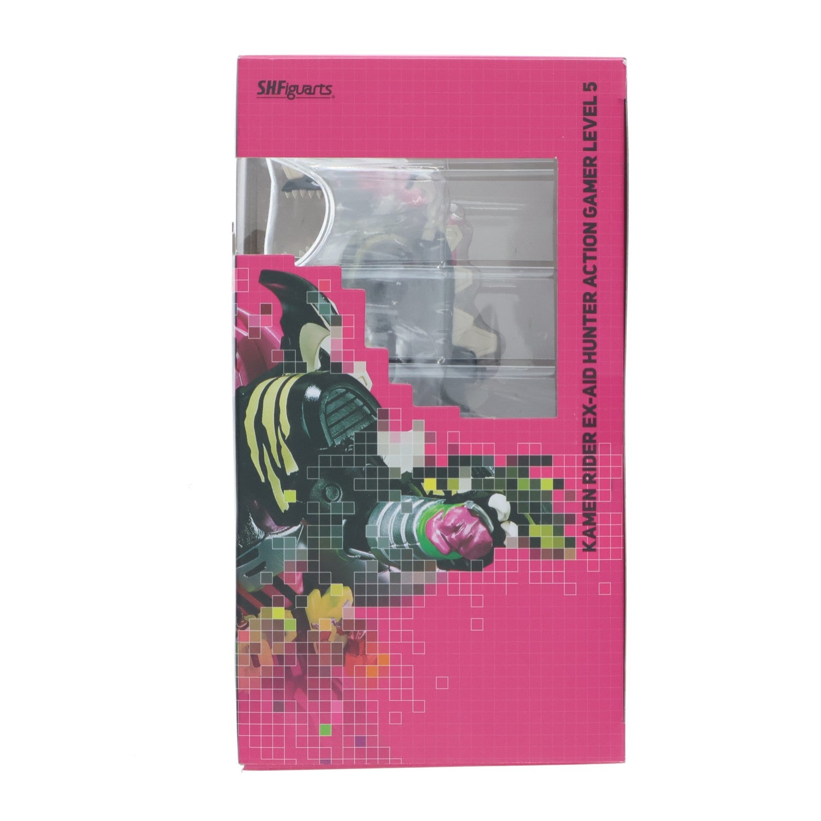 【中古即納】[FIG] S.H.Figuarts(フィギュアーツ) 仮面ライダーエグゼイド ハンターアクションゲーマー レベル5 完成品 可動フィギュア バンダイ(20170722)