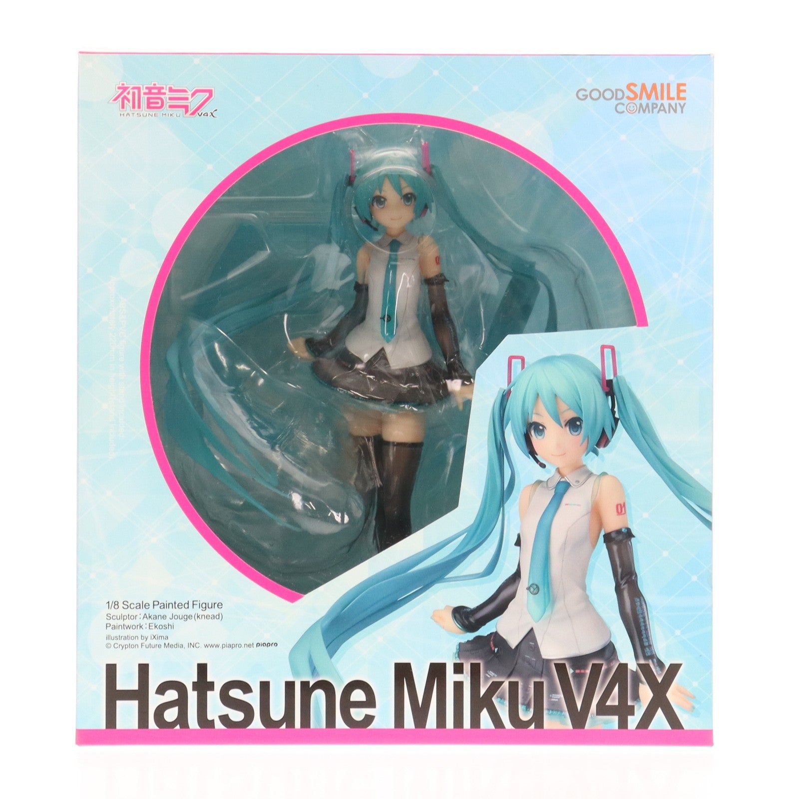 【中古即納】[FIG] 初音ミク V4X キャラクター・ボーカル・シリーズ01 初音ミク 1/8 完成品 フィギュア グッドスマイルカンパニー(20180524)