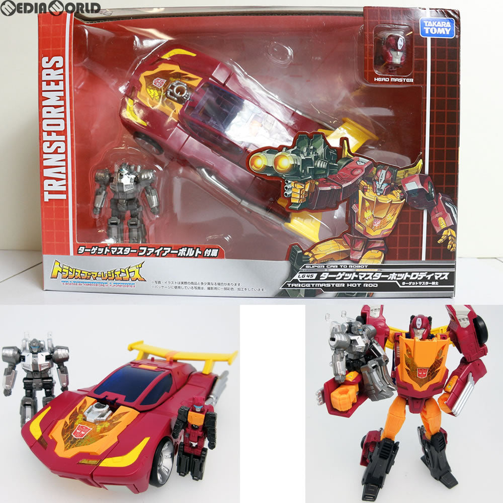 【中古即納】[TOY] トランスフォーマー レジェンズ LG45 ターゲットマスターホットロディマス 完成トイ タカラトミー(20170930)