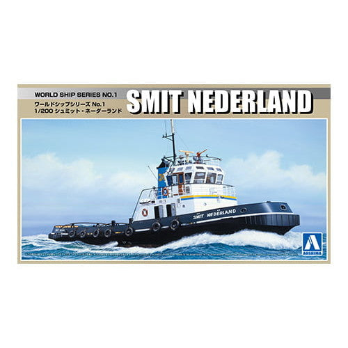 【新品即納】[PTM] (再販) 1/200 ワールドシップ No.1 タグボート シュミット ネーダーランド プラモデル(053430) アオシマ(20250831)