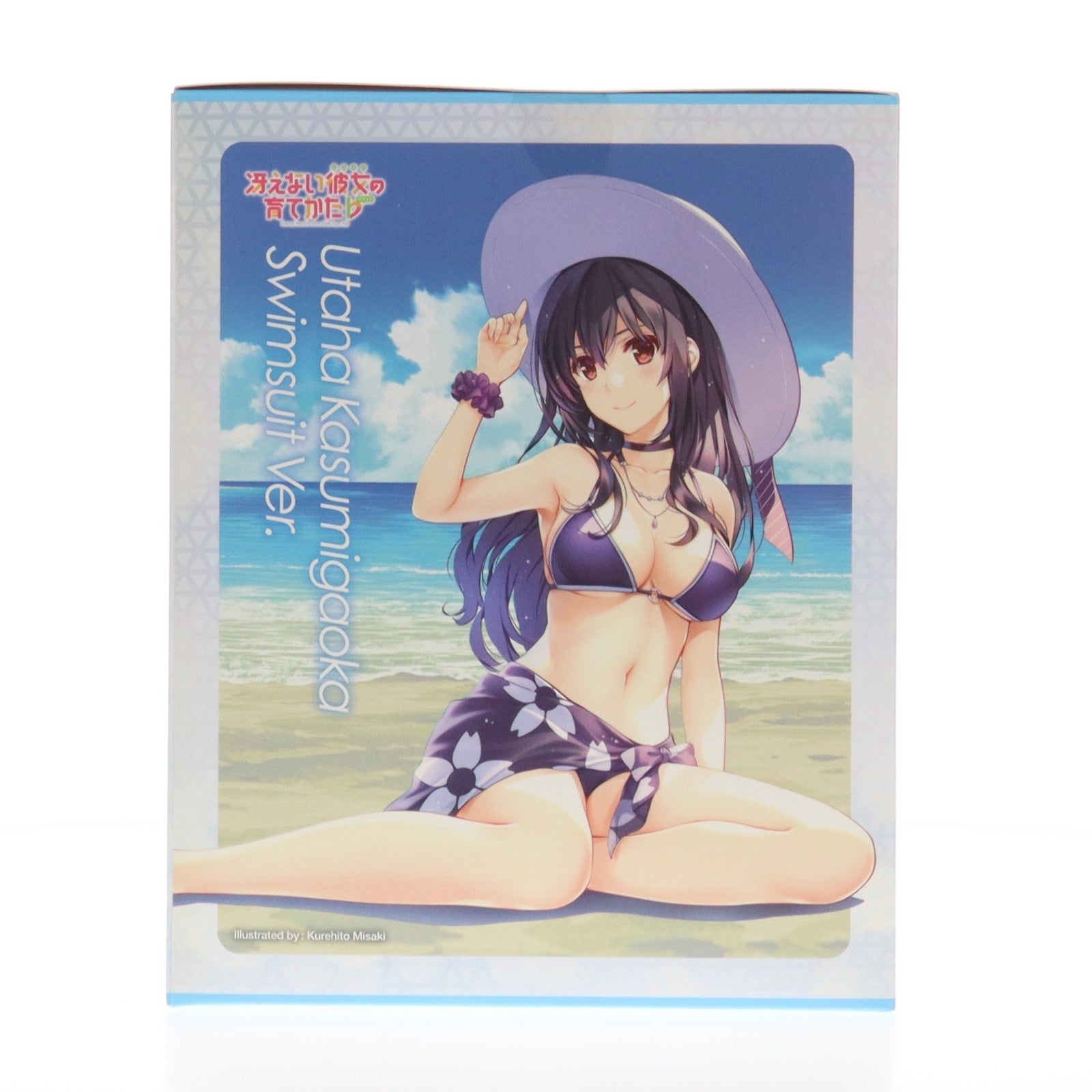 【中古即納】[FIG] ポストカード付属 霞ヶ丘詩羽(かすみがおかうたは) 水着Ver. 冴えない彼女の育てかた♭ 1/7 完成品 フィギュア グッドスマイルカンパニー(20180720)