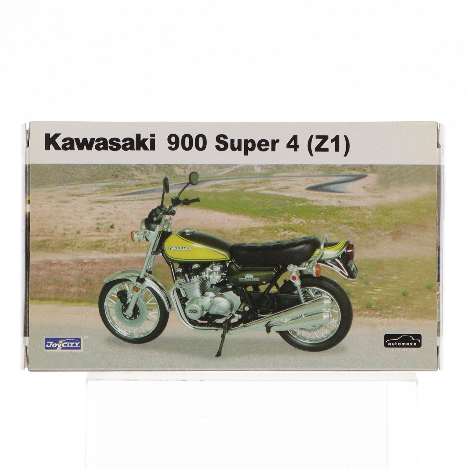 【中古即納】[MDL] 完成品バイク バイクシリーズ 1/12 Kawasaki 900Super4 Z1 タイガー(カーキ×ライトグリーン) 完成品 ミニカー(080979) アオシマ(20150801)