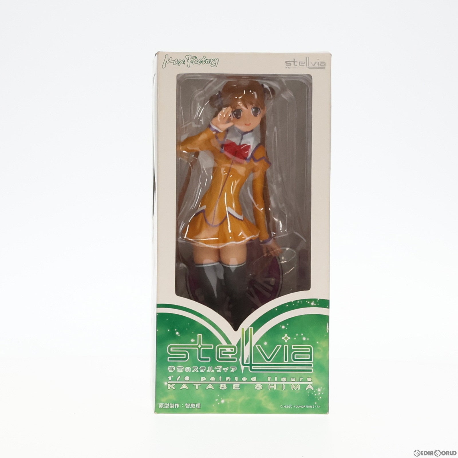 【中古即納】[FIG] 片瀬志麻(かたせしま) 宇宙のステルヴィア 1/6 完成品 フィギュア マックスファクトリー(20050211)
