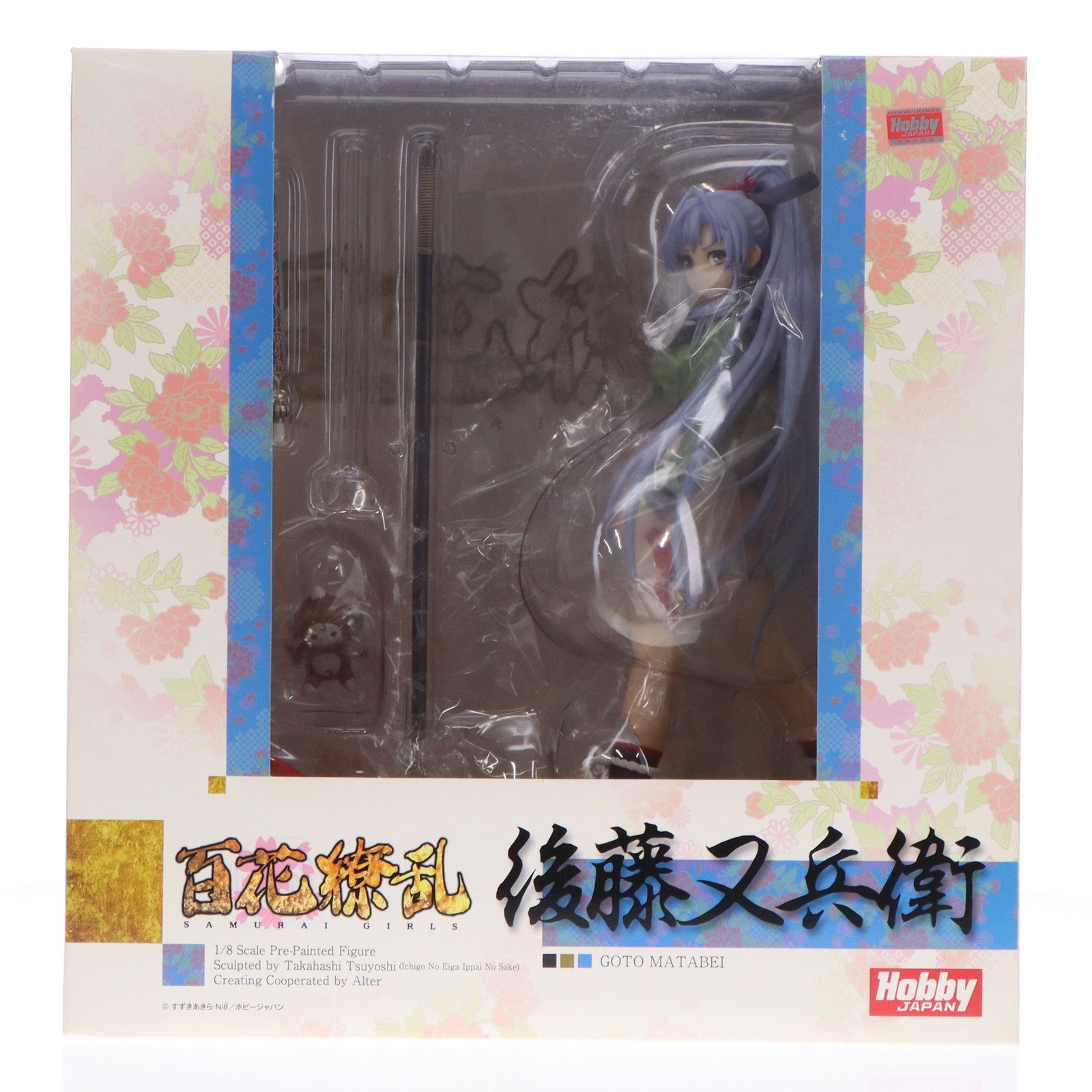 【中古即納】[FIG] ホビージャパン誌上通販限定 後藤又兵衛(ごとうまたべえ) 百花繚乱 サムライガールズ 1/8 完成品 フィギュア ホビージャパン/アルター(20110630)