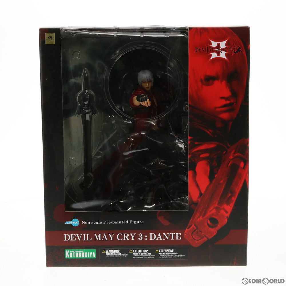 【中古即納】[FIG] ARTFX ダンテ デビルメイクライ3 完成品 フィギュア(SV23) コトブキヤ(20080930)