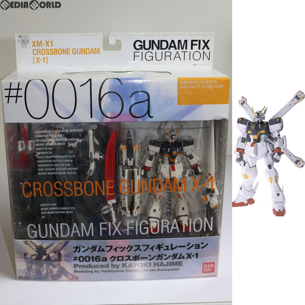 【中古即納】[FIG] GUNDAM FIX FIGURATION #0016-a クロスボーンガンダムX-1 機動戦士クロスボーン・ガンダム 完成品 可動フィギュア バンダイ(20030831)