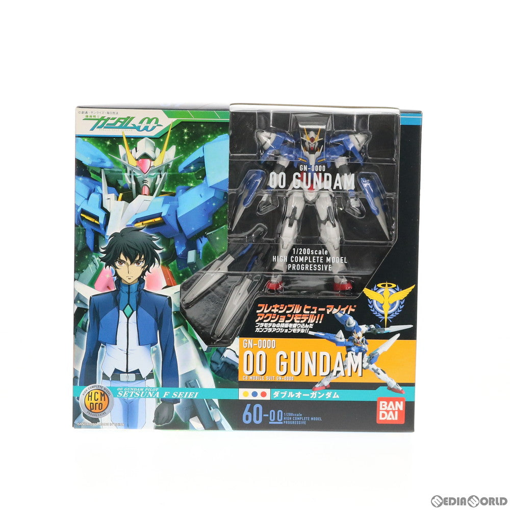 【中古即納】[FIG] HCM-Pro 60 ダブルオーガンダム 機動戦士ガンダム00(ダブルオー) 完成品 可動フィギュア バンダイ(20080924)
