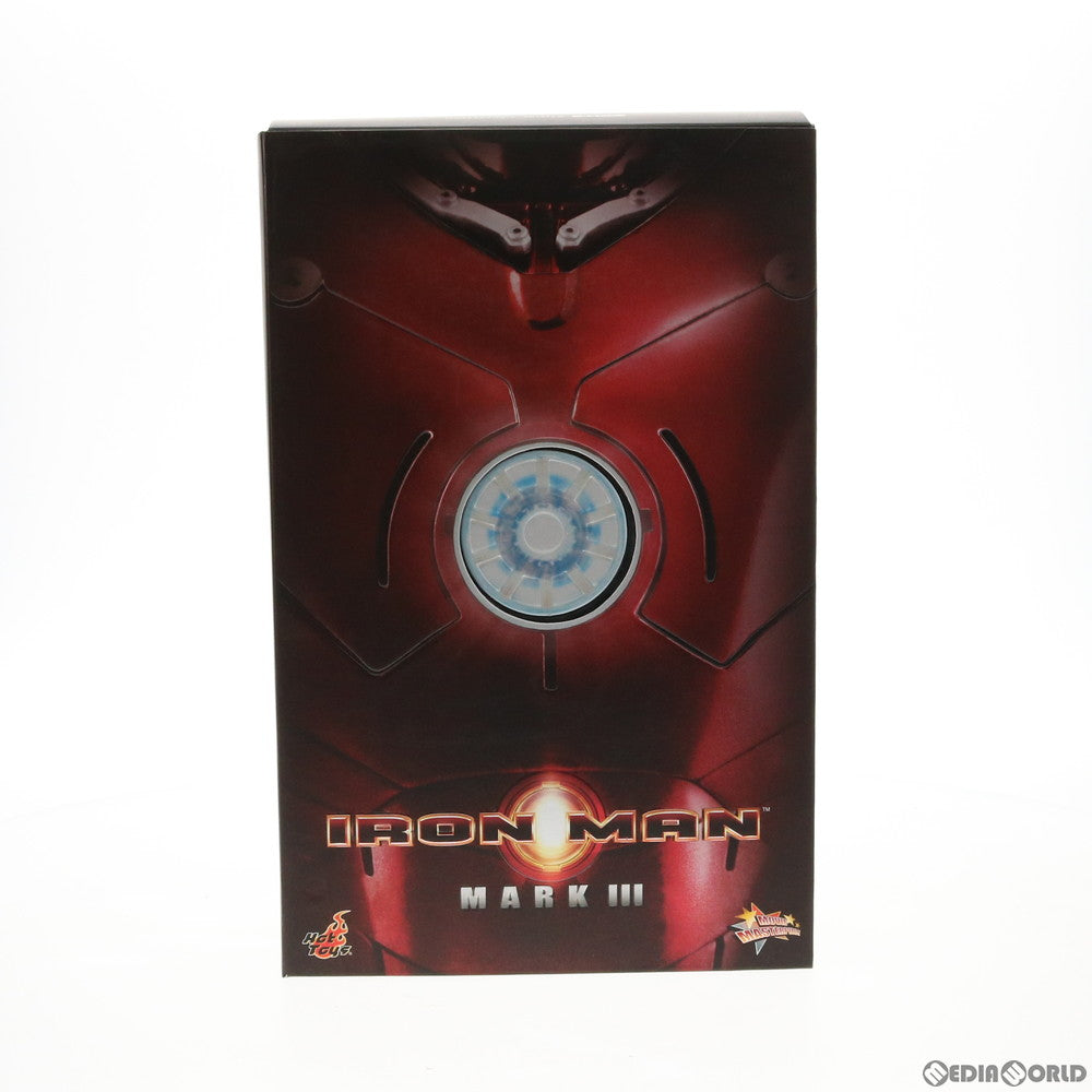 【中古即納】[FIG] ムービー・マスターピース アイアンマン・マーク3 1/6 完成品 可動フィギュア(MM#075) ホットトイズ(20090131)
