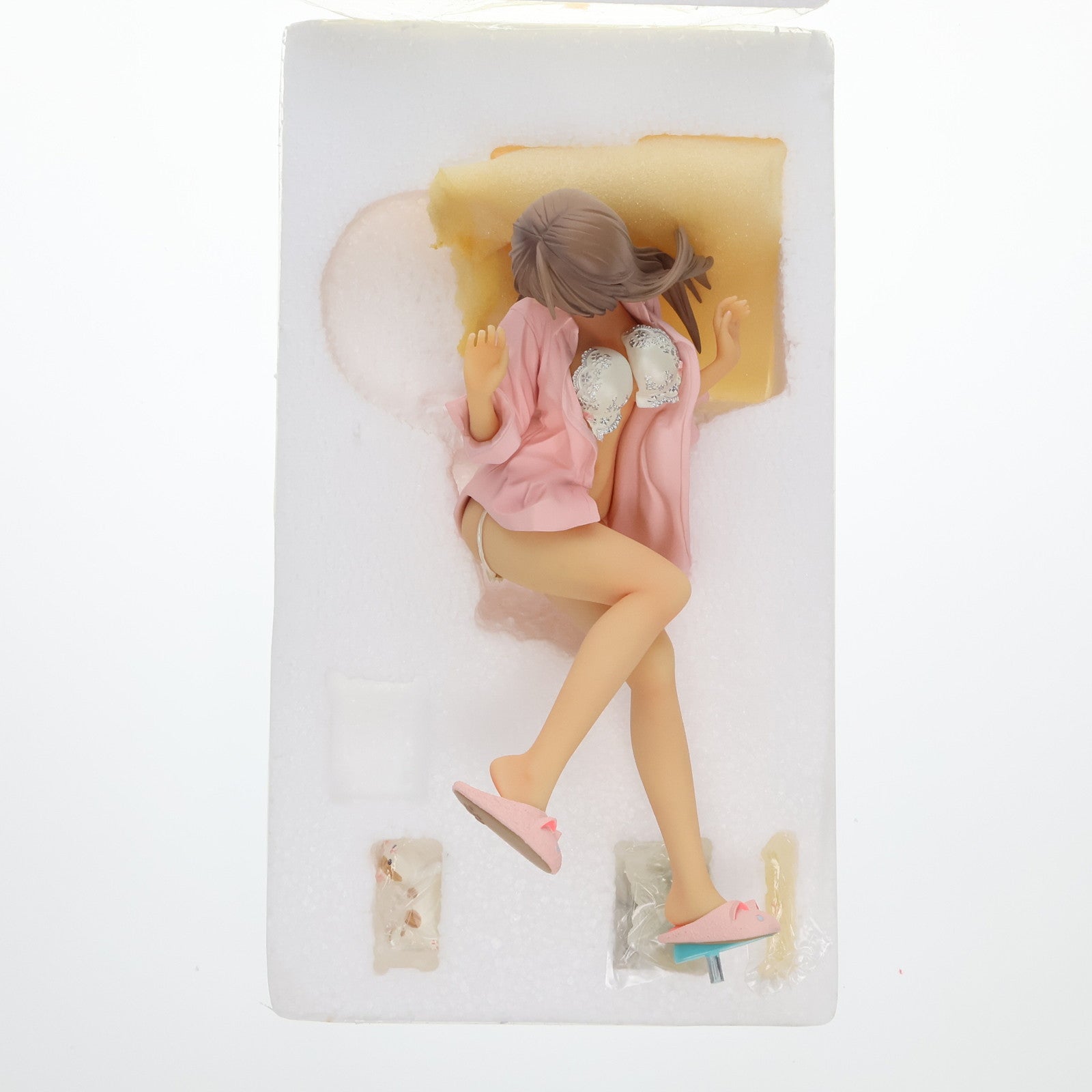 【中古即納】[FIG] MoMo(モモ) 流通限定版 MoMoと子猫のド助 1/5.5 完成品 フィギュア クルシマ製作所(20131120)