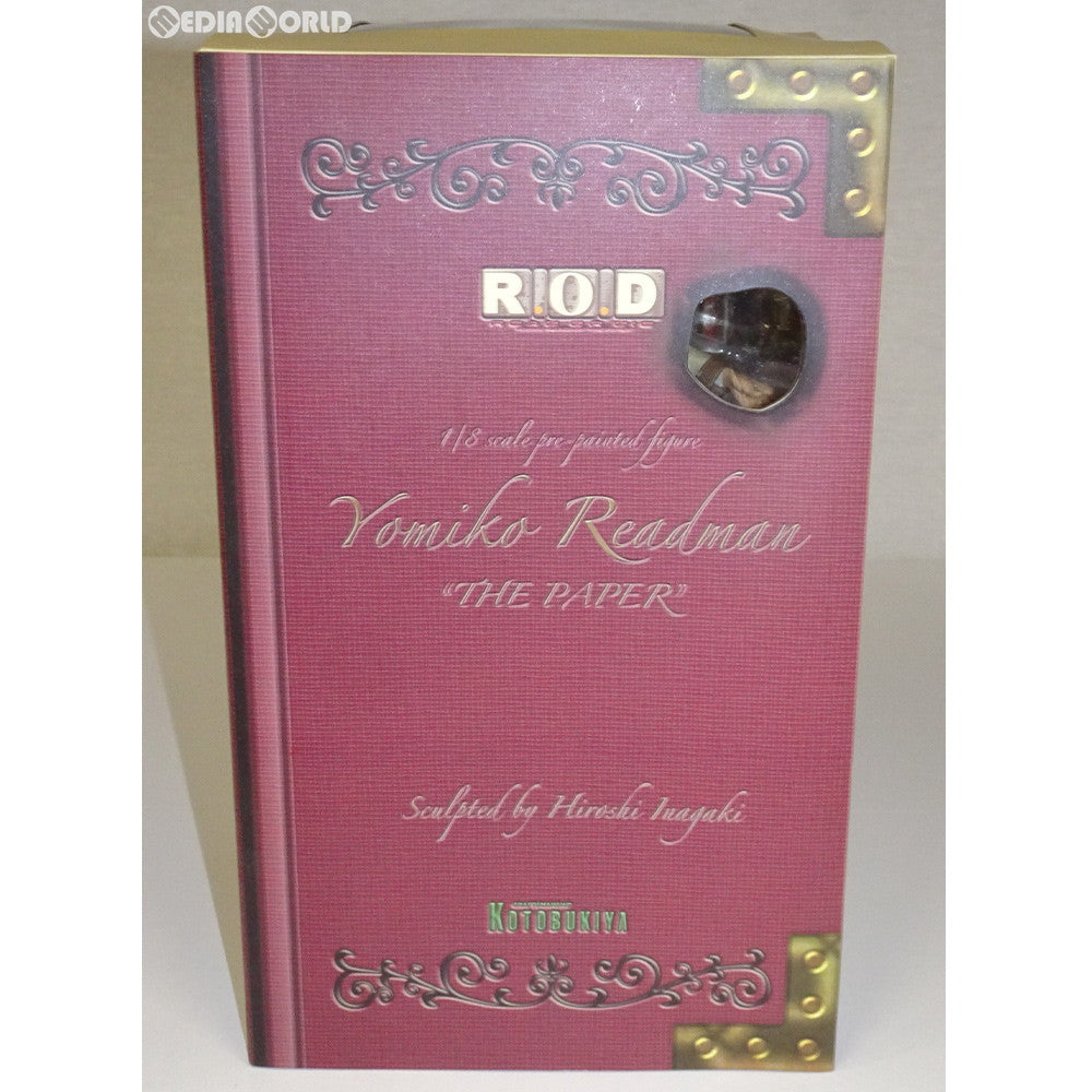 【中古即納】[FIG] 読子・リードマン(よみこ・りーどまん) R.O.D -READ OR DIE- 1/8 完成品 フィギュア(PP100) コトブキヤ(20061018)