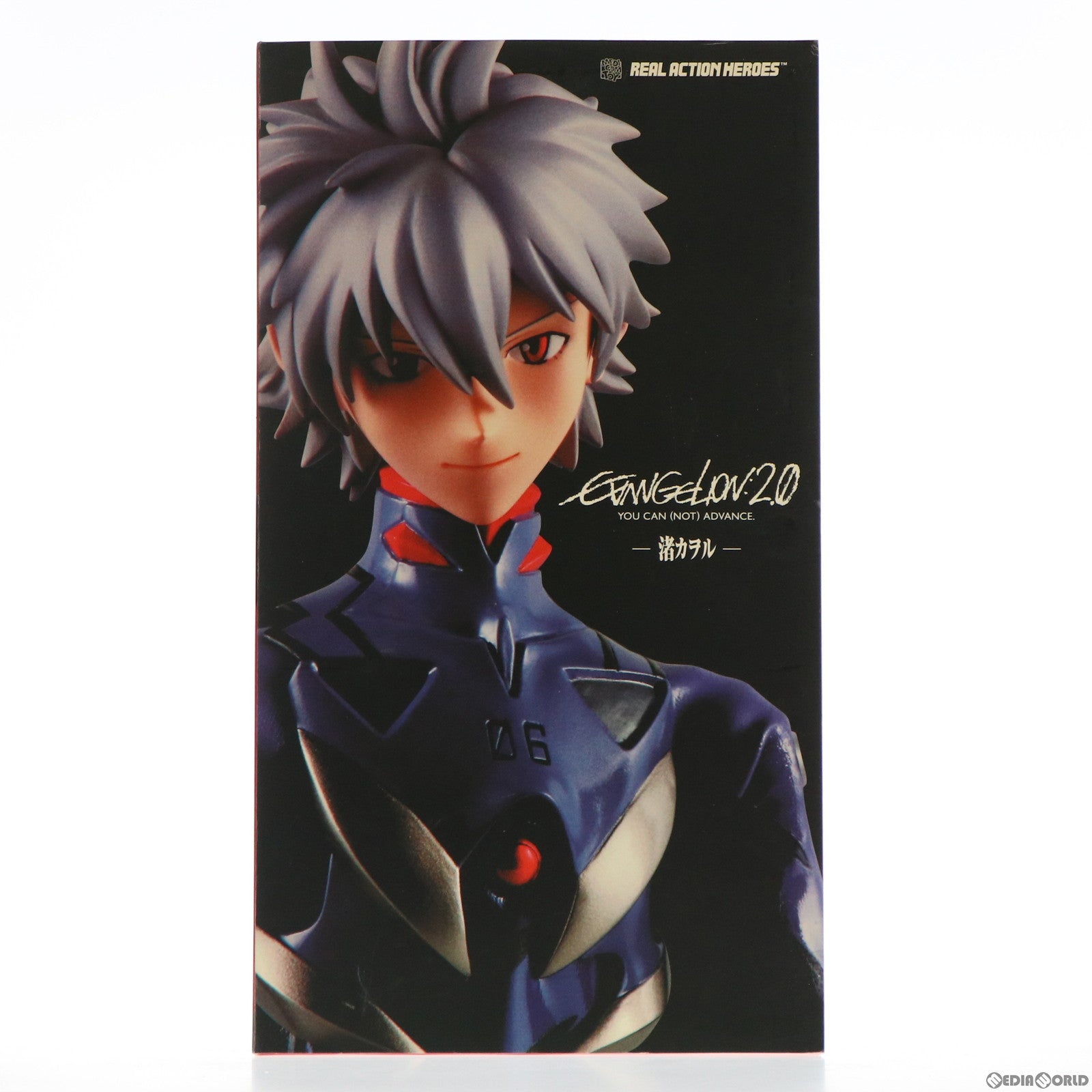 【中古即納】[FIG] リアルアクションヒーローズ No.483 RAH 渚カヲル ヱヴァンゲリヲン新劇場版:破 完成品 可動フィギュア メディコム・トイ(20100702)
