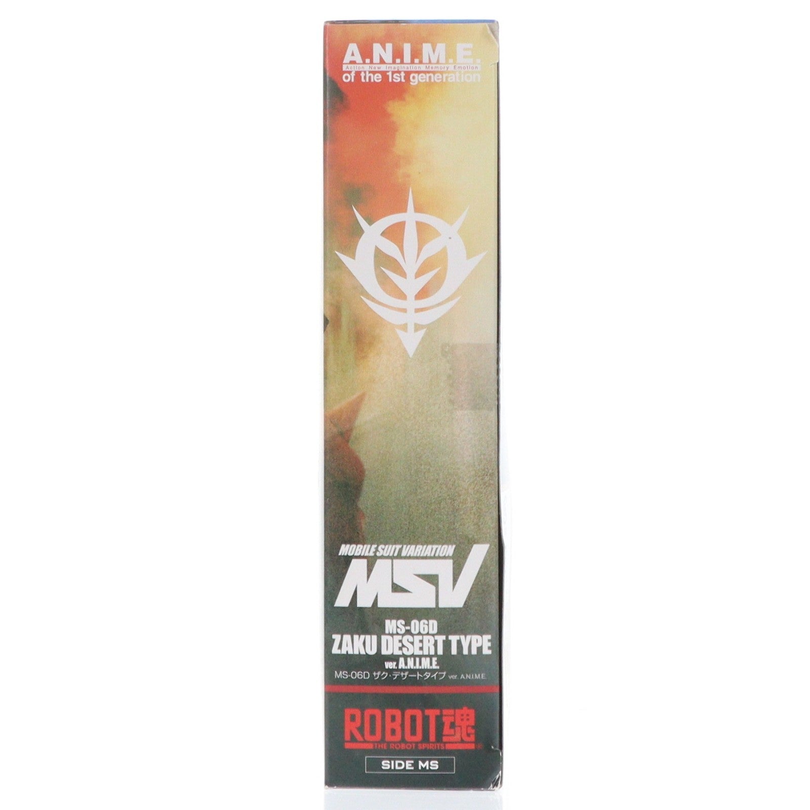 【中古即納】[FIG] 魂ウェブ商店限定 ROBOT魂(SIDE MS) MS-06D ザク・デザートタイプ ver. A.N.I.M.E. 機動戦士ガンダム 完成品 可動フィギュア バンダイ(20161130)
