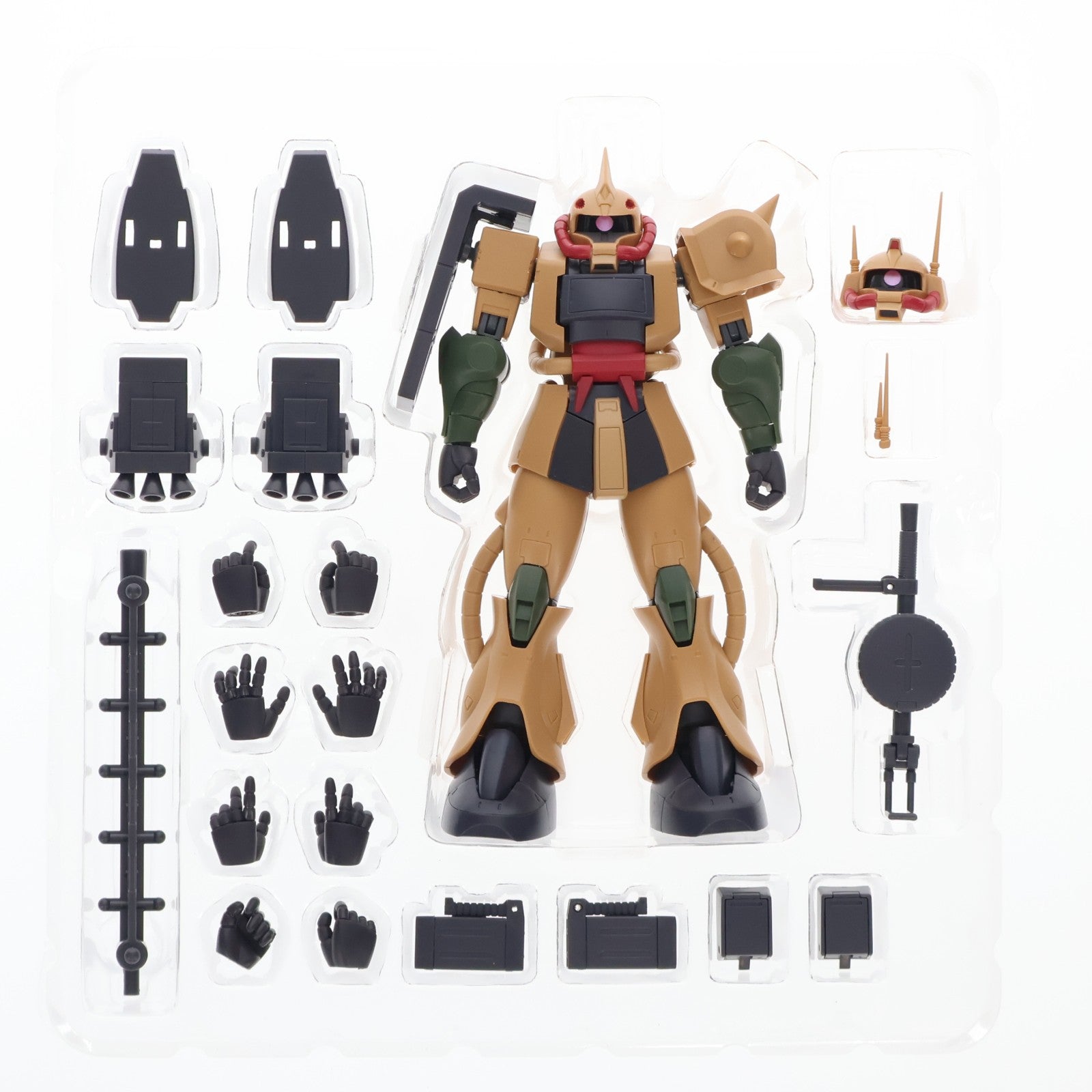 【中古即納】[FIG] 魂ウェブ商店限定 ROBOT魂(SIDE MS) MS-06D ザク・デザートタイプ ver. A.N.I.M.E. 機動戦士ガンダム 完成品 可動フィギュア バンダイ(20161130)