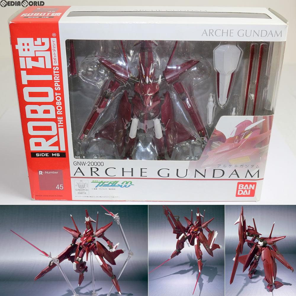 【中古即納】[FIG] ROBOT魂(SIDE MS) アルケーガンダム 機動戦士ガンダム00(ダブルオー) 完成品 フィギュア バンダイ(20091215)
