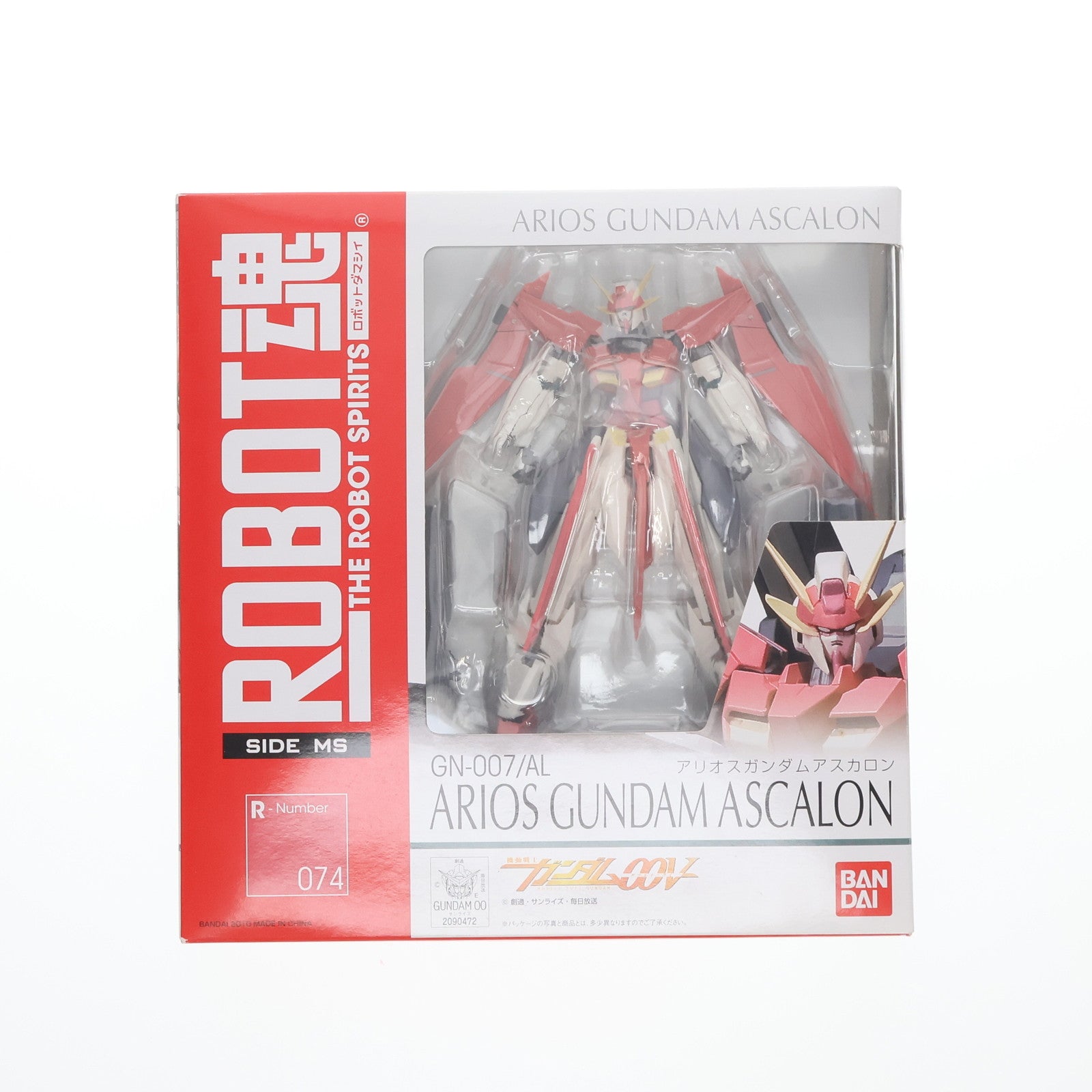 【中古即納】[FIG] ROBOT魂(SIDE MS) アリオスガンダム アスカロン 機動戦士ガンダム00(ダブルオー) 完成品 可動フィギュア バンダイ(20100925)