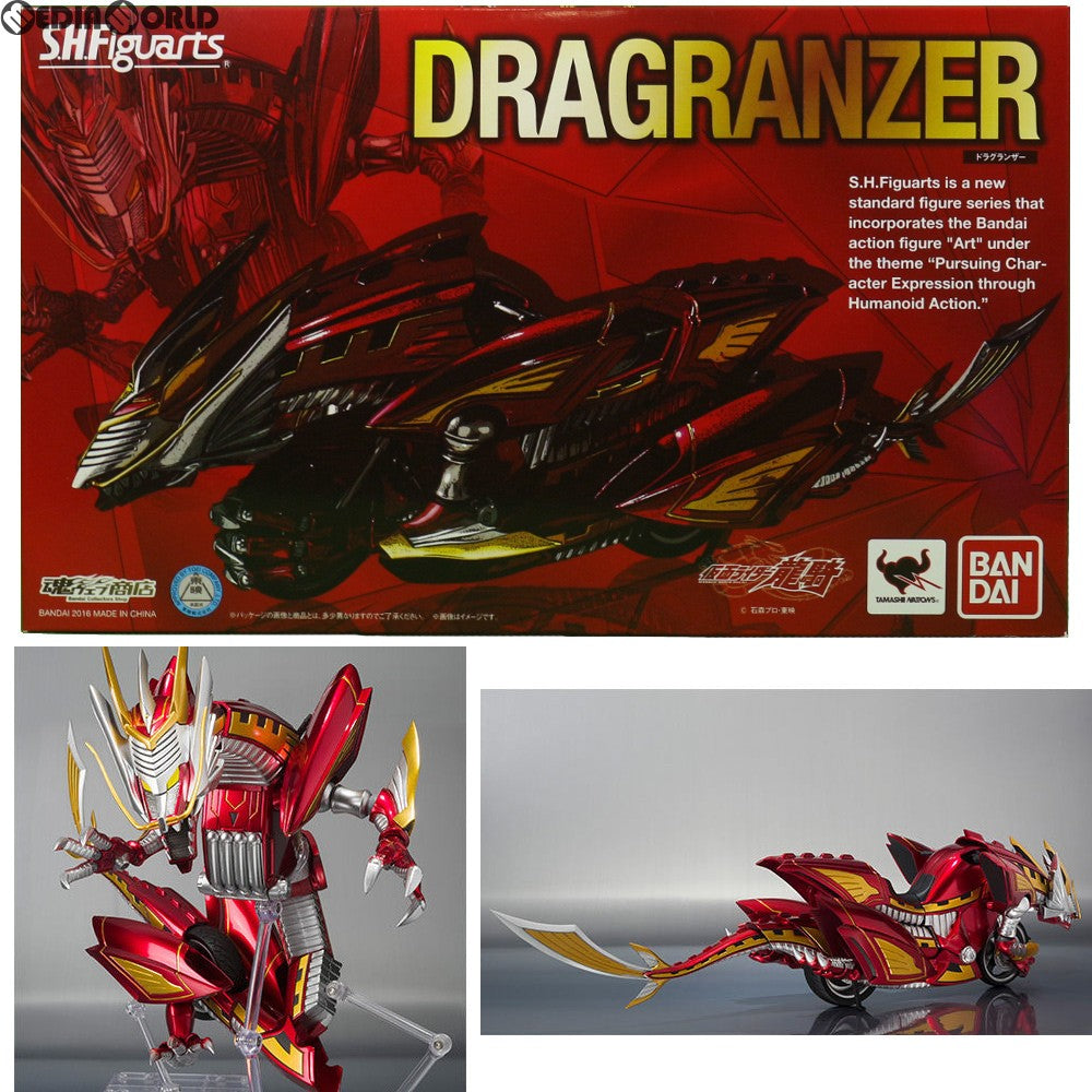 【中古即納】[FIG] 魂ウェブ商店限定 S.H.Figuarts(フィギュアーツ) ドラグランザー 仮面ライダー龍騎 完成品 可動フィギュア バンダイ(20160430)