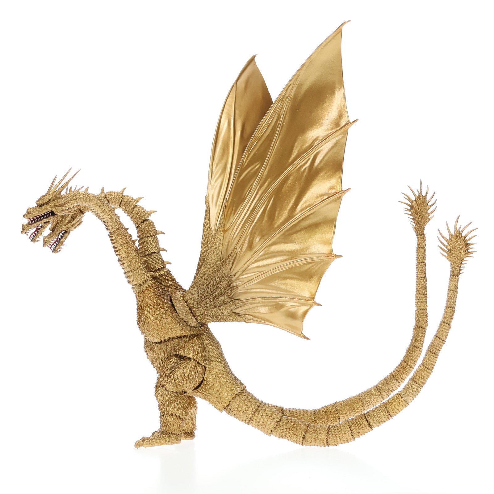 【中古即納】[FIG] S.H.MonsterArts(モンスターアーツ) キングギドラ ゴジラvsキングギドラ 完成品 可動フィギュア バンダイ(20120929)