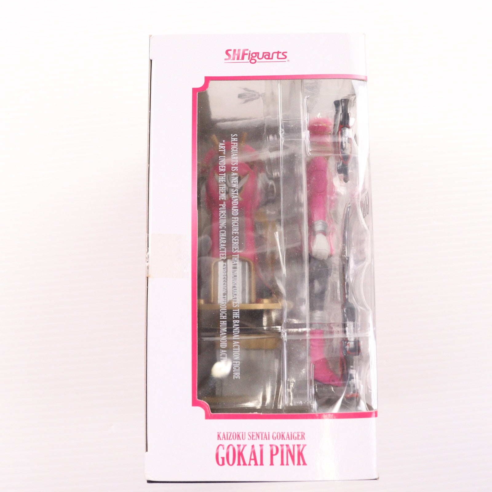 【中古即納】[FIG] 魂ウェブ商店限定 S.H.Figuarts(フィギュアーツ) ゴーカイピンク 海賊戦隊ゴーカイジャー 完成品 可動フィギュア バンダイ(20120126)