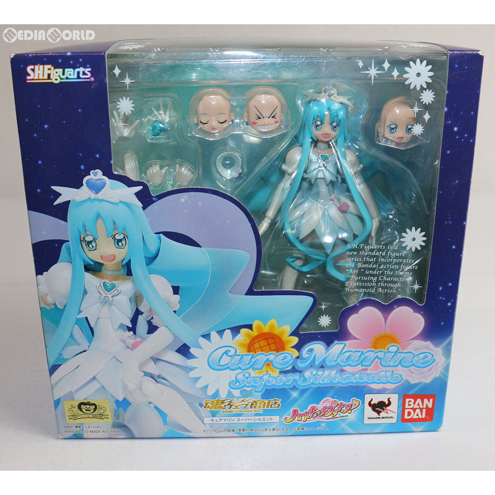 【中古即納】[FIG] 魂ウェブ商店限定 S.H.Figuarts(フィギュアーツ) キュアマリン スーパーシルエット ハートキャッチプリキュア! 完成品 可動フィギュア バンダイ(20120925)