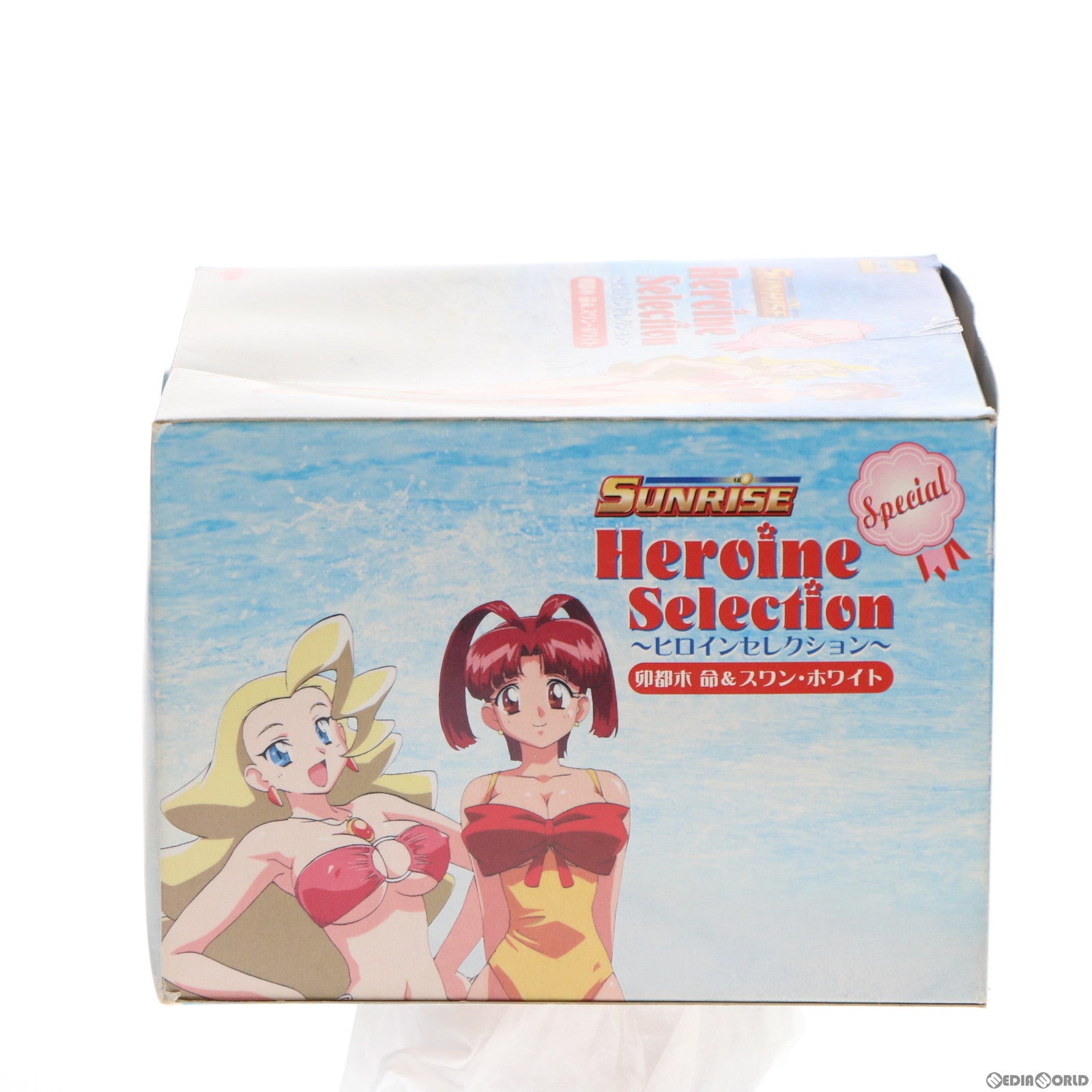 【中古即納】[FIG] SRDX サンライズヒロインセレクション スペシャル 卯都木命&スワン・ホワイト(うつぎみこと) 勇者王ガオガイガー 完成品 フィギュア ユージン(20011031)