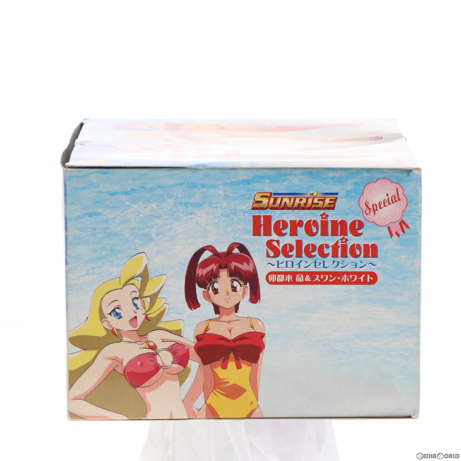 【中古即納】[FIG] SRDX サンライズヒロインセレクション スペシャル 卯都木命&スワン・ホワイト(うつぎみこと) 勇者王ガオガイガー 完成品 フィギュア ユージン(20011031)
