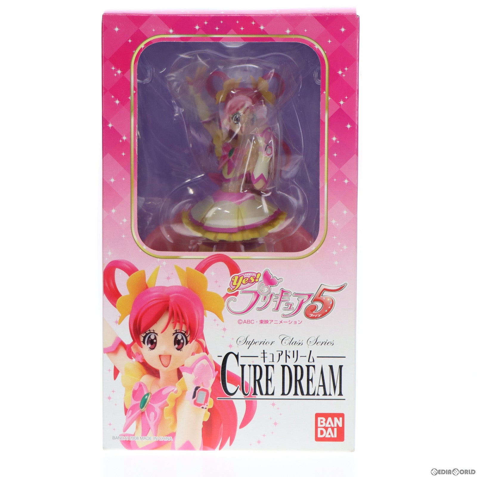 【中古即納】[FIG] Superior Class Series キュアドリーム Yes!プリキュア5 1/8 完成品 フィギュア バンダイ(20071228)