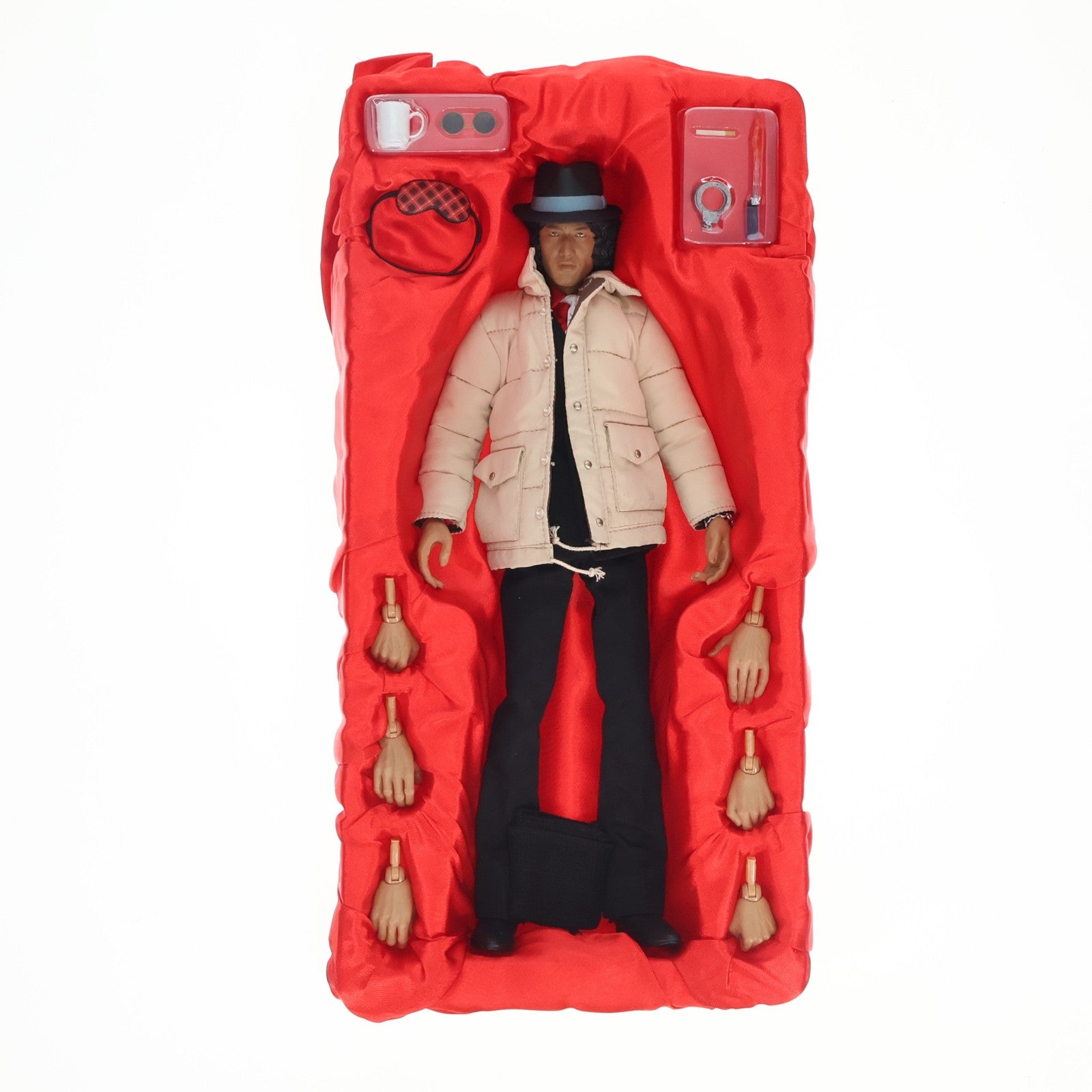 【中古即納】[FIG] アルティメットユニゾン No.01 UU 松田優作 a.k.a. 工藤俊作(まつだゆうさく a.k.a. くどうしゅんさく) 探偵物語 完成品 可動フィギュア メディコム・トイ(20110401)
