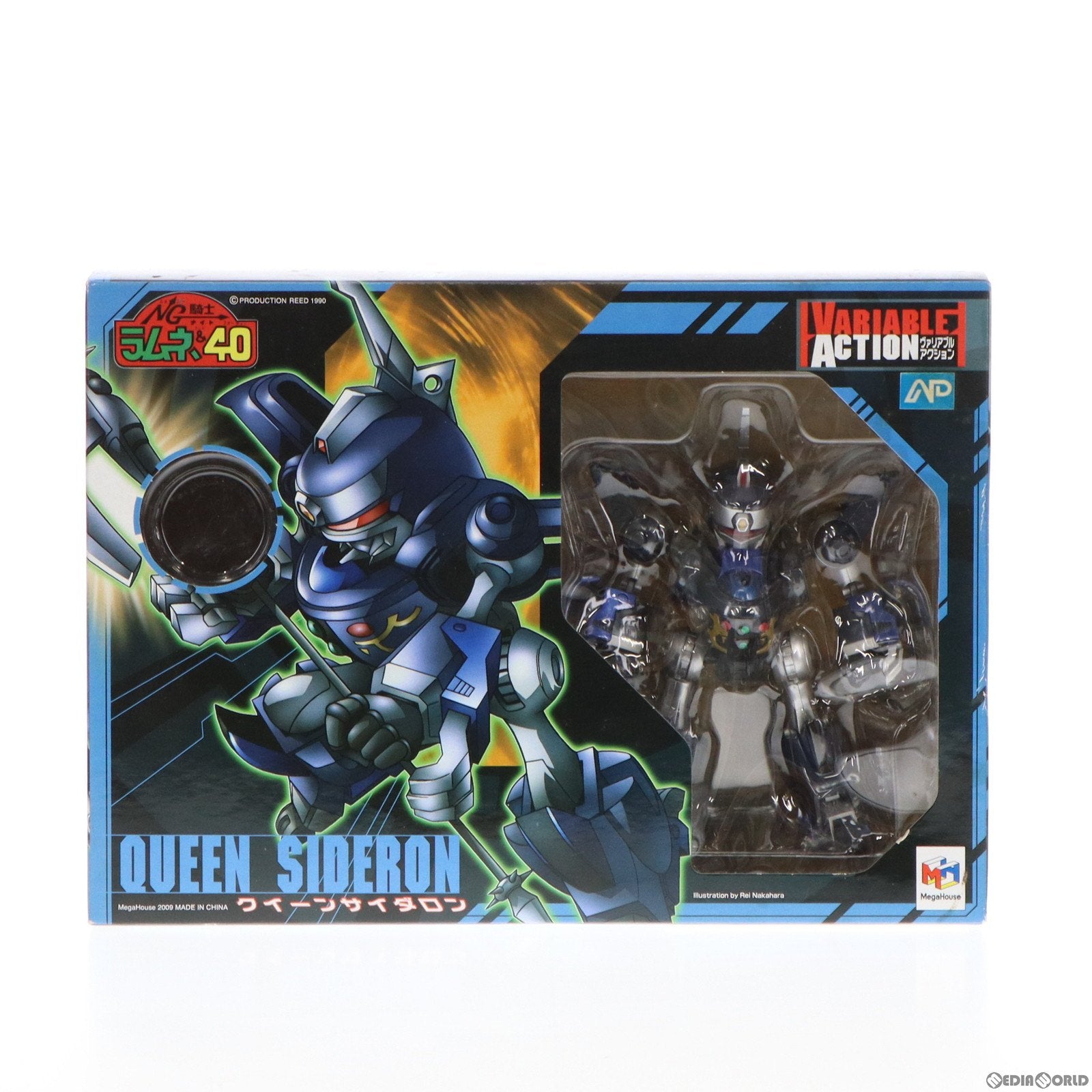 【中古即納】[FIG] ヴァリアブルアクション クイーンサイダロン NG騎士ラムネ&40 完成品 可動フィギュア メガハウス(20090129)