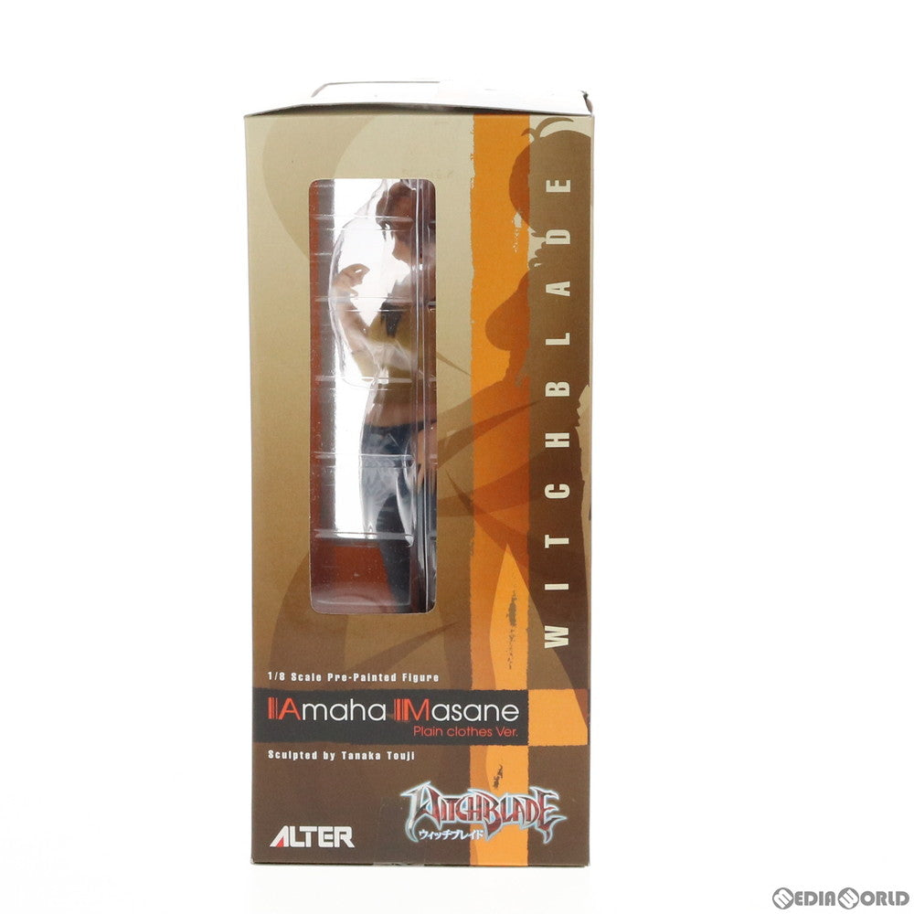 【中古即納】[FIG] 天羽雅音(あまはまさね) 私服Ver. ウィッチブレイド 1/8 完成品 フィギュア アルター(20070430)
