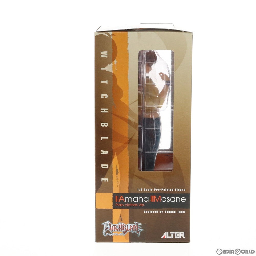【中古即納】[FIG] 天羽雅音(あまはまさね) 私服Ver. ウィッチブレイド 1/8 完成品 フィギュア アルター(20070430)