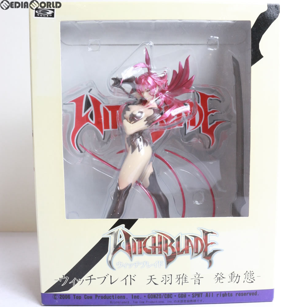 【中古即納】[FIG] 天羽雅音(あまはまさね) 発動態 ウィッチブレイド 1/10 完成品 フィギュア とらのあな(20080210)