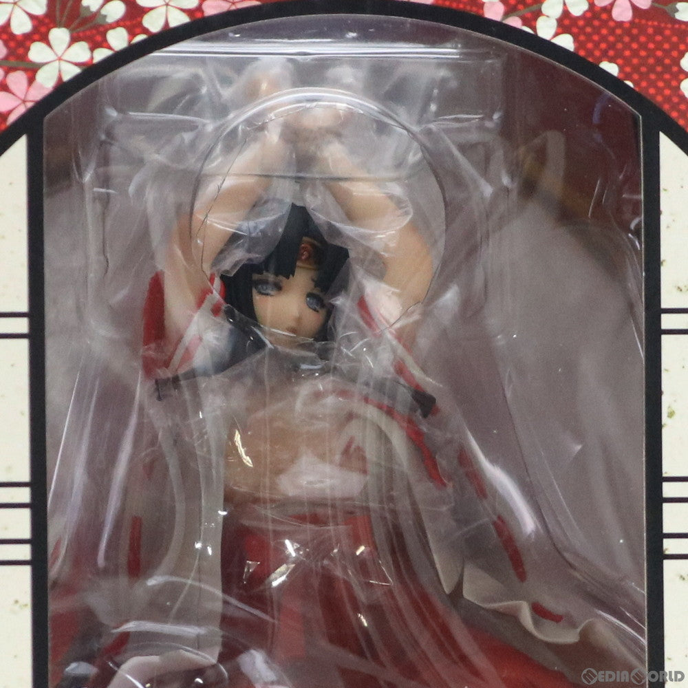 【中古即納】[FIG] メガトレショップCORE限定 エクセレントモデル LIMITED 剣聖巫女トモエ クイーンズブレイドリベリオン 1/8 完成品 フィギュア メガハウス(20140430)