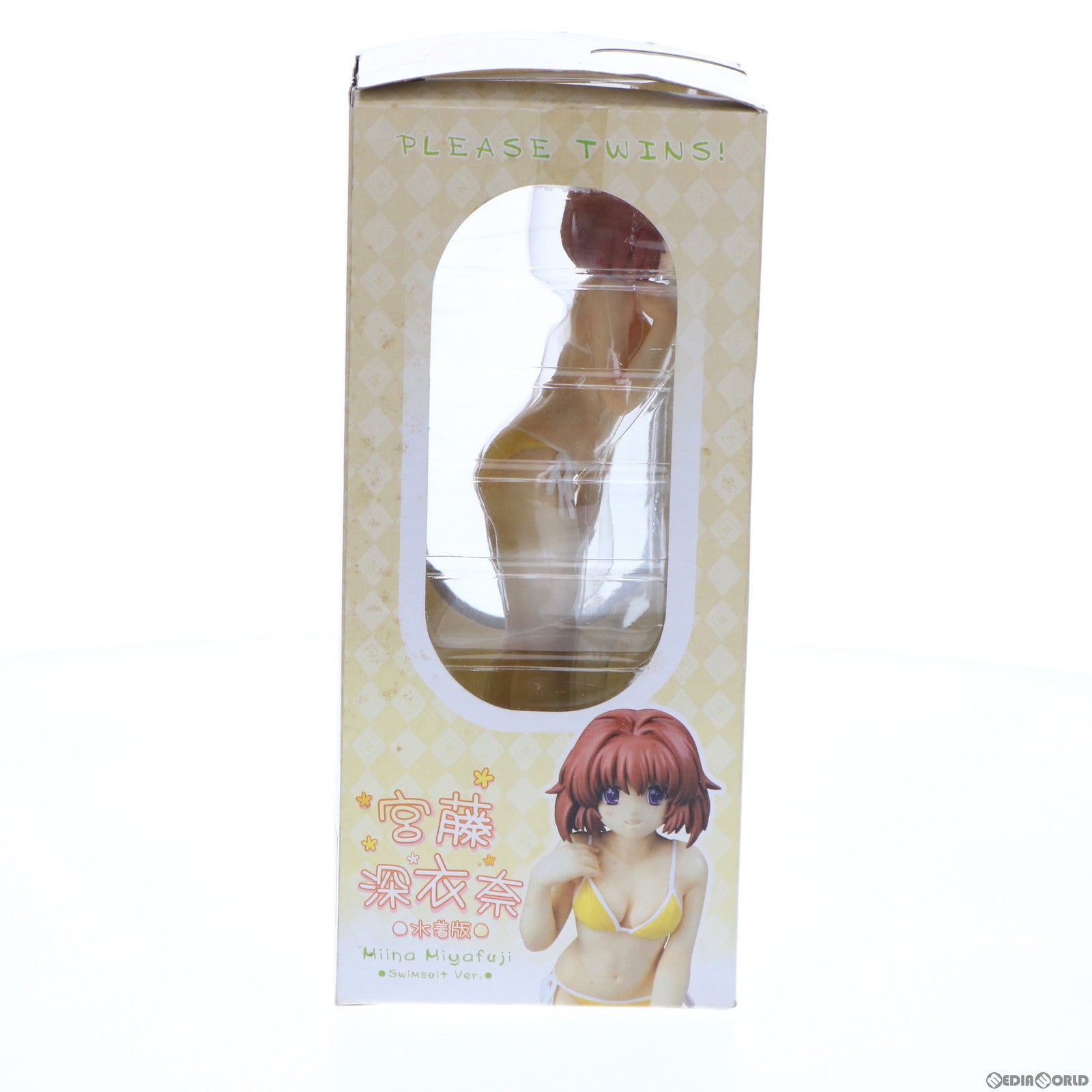 【中古即納】[FIG] 宮藤深衣奈(水着版)(ふじみやみいな) おねがい☆ツインズ 1/7 完成品 フィギュア コトブキヤ(20050920)