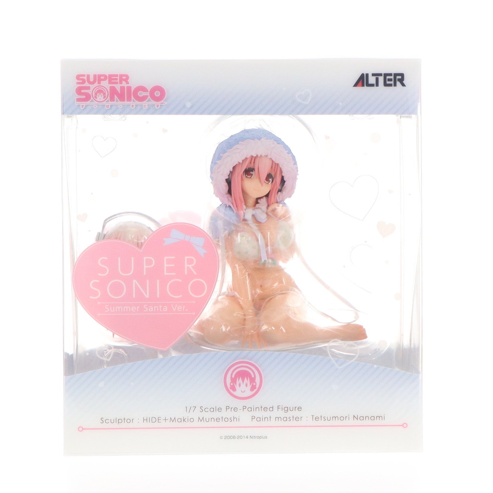 【中古即納】[FIG] すーぱーそに子 サマーサンタVer. 「NITRO SUPER SONIC」 1/7 PVC製塗装済完成品 メガホビEXPO 2014 Autumn & メガトレショップ限定 フィギュア アルター(20141129)