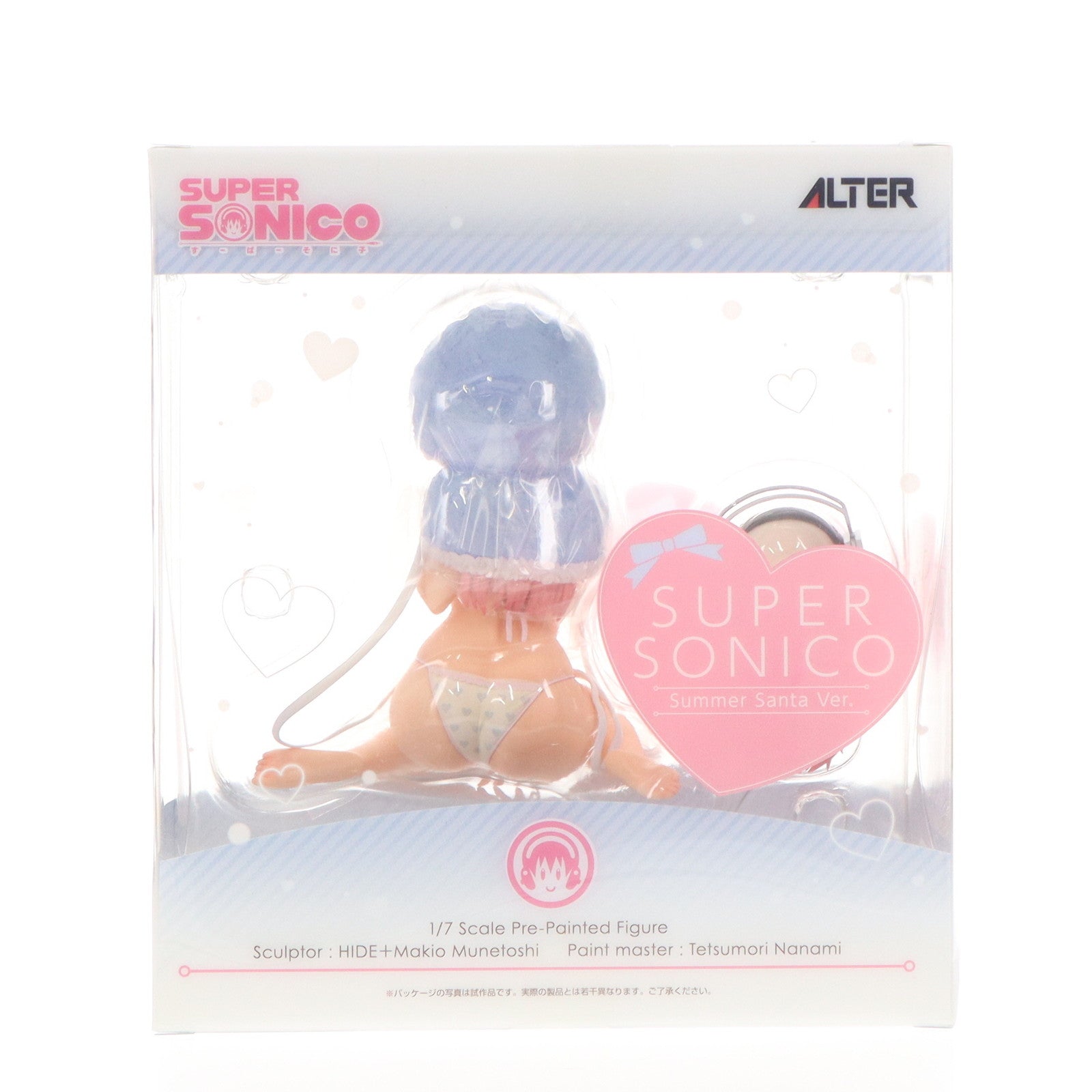 【中古即納】[FIG] すーぱーそに子 サマーサンタVer. 「NITRO SUPER SONIC」 1/7 PVC製塗装済完成品 メガホビEXPO 2014 Autumn & メガトレショップ限定 フィギュア アルター(20141129)