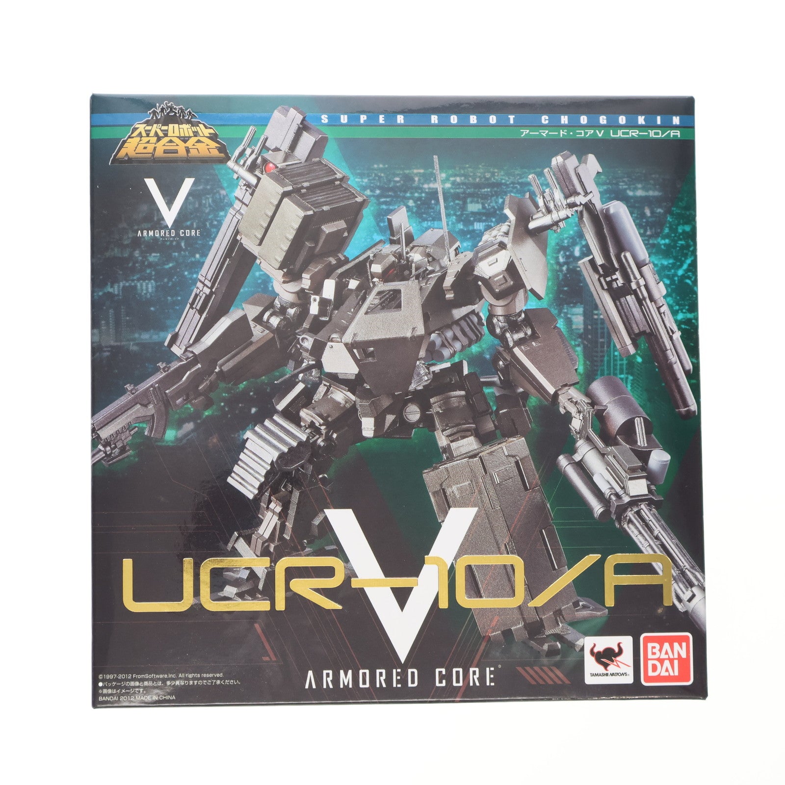 【中古即納】[TOY] スーパーロボット超合金 UCR-10/A ARMORED CORE V(アーマード・コアV) 完成トイ バンダイ(20120629)