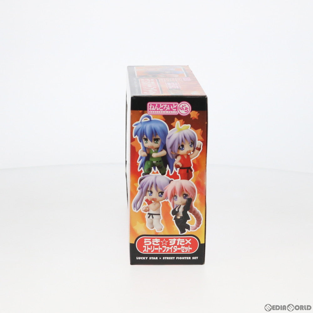 【中古即納】[FIG] ねんどろいどぷち らき☆すた×ストリートファイターセット 完成品 可動フィギュア グッドスマイルカンパニー(20100828)