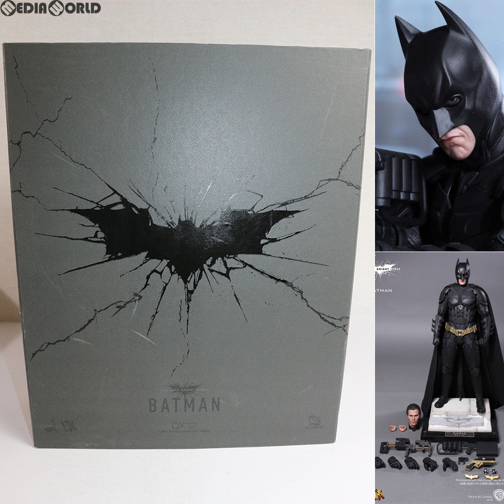 【中古即納】[FIG] ムービー・マスターピースDX バットマン ダークナイトライジング 1/6 完成品 可動フィギュア(DX#12) ホットトイズ(20121031)