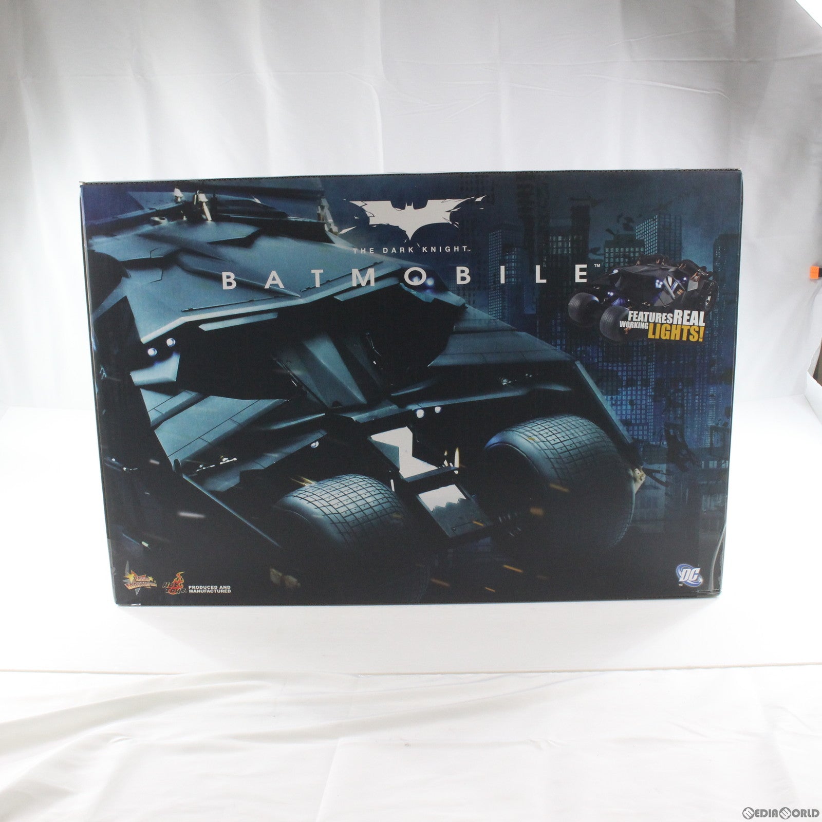【中古即納】[FIG] バットモービル 「ダークナイト」 ムービー・マスターピース 1/6スケールフィギュア ホットトイズ(20120823)
