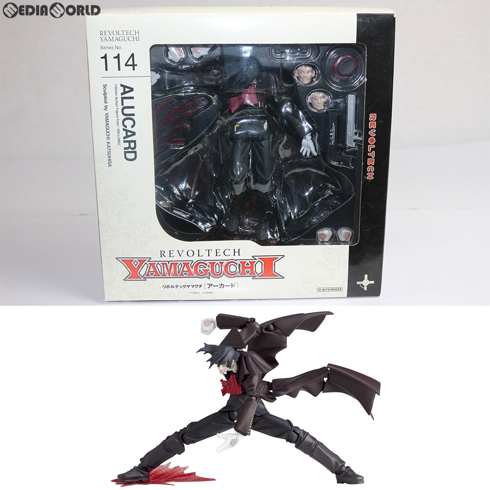 【中古即納】[FIG] リボルテックヤマグチ No.114 アーカード HELLSING(ヘルシング) 完成品 可動フィギュア 海洋堂(20120117)