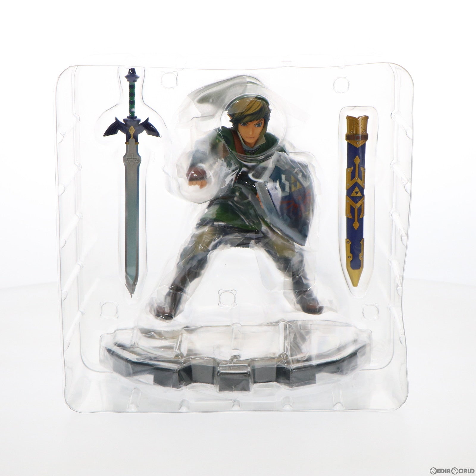 【中古即納】[FIG] GOODSMILE ONLINE SHOP限定 ワンホビセレクション リンク ゼルダの伝説 スカイウォードソード 1/7 完成品 フィギュア グッドスマイルカンパニー(20161130)